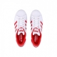 scarpa bassa uomo superstar CLOUD WHITE/VIVID RED/CLOUD WHITE