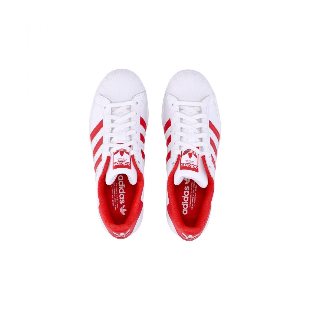 scarpa bassa uomo superstar CLOUD WHITE/VIVID RED/CLOUD WHITE