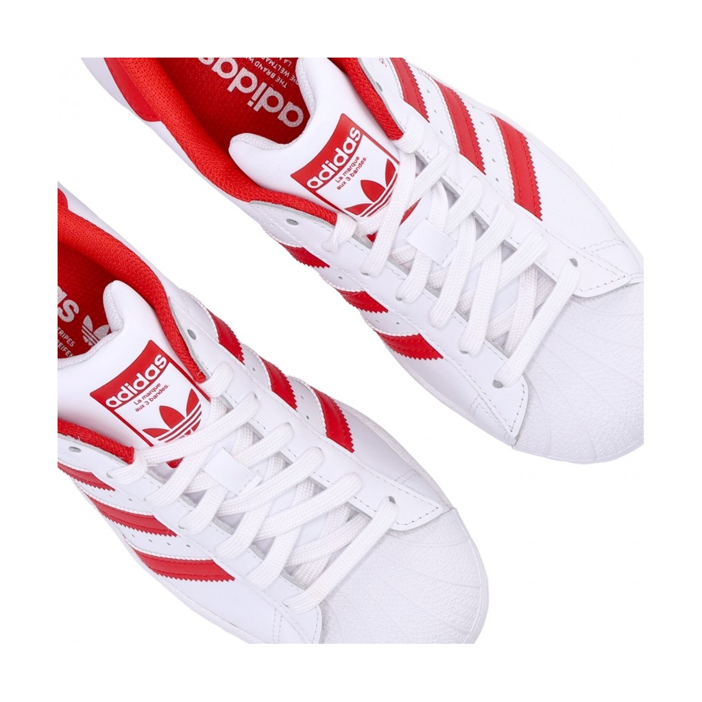 scarpa bassa uomo superstar CLOUD WHITE/VIVID RED/CLOUD WHITE