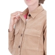 Camicia Sun68 Donna Blazer Shirt Corduroy 17 DESERTO