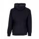 felpa cappuccio uomo double flame neon hood BLACK/NEON