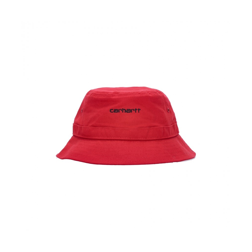 cappello da pescatore uomo script bucket hat ROCKET/BLACK