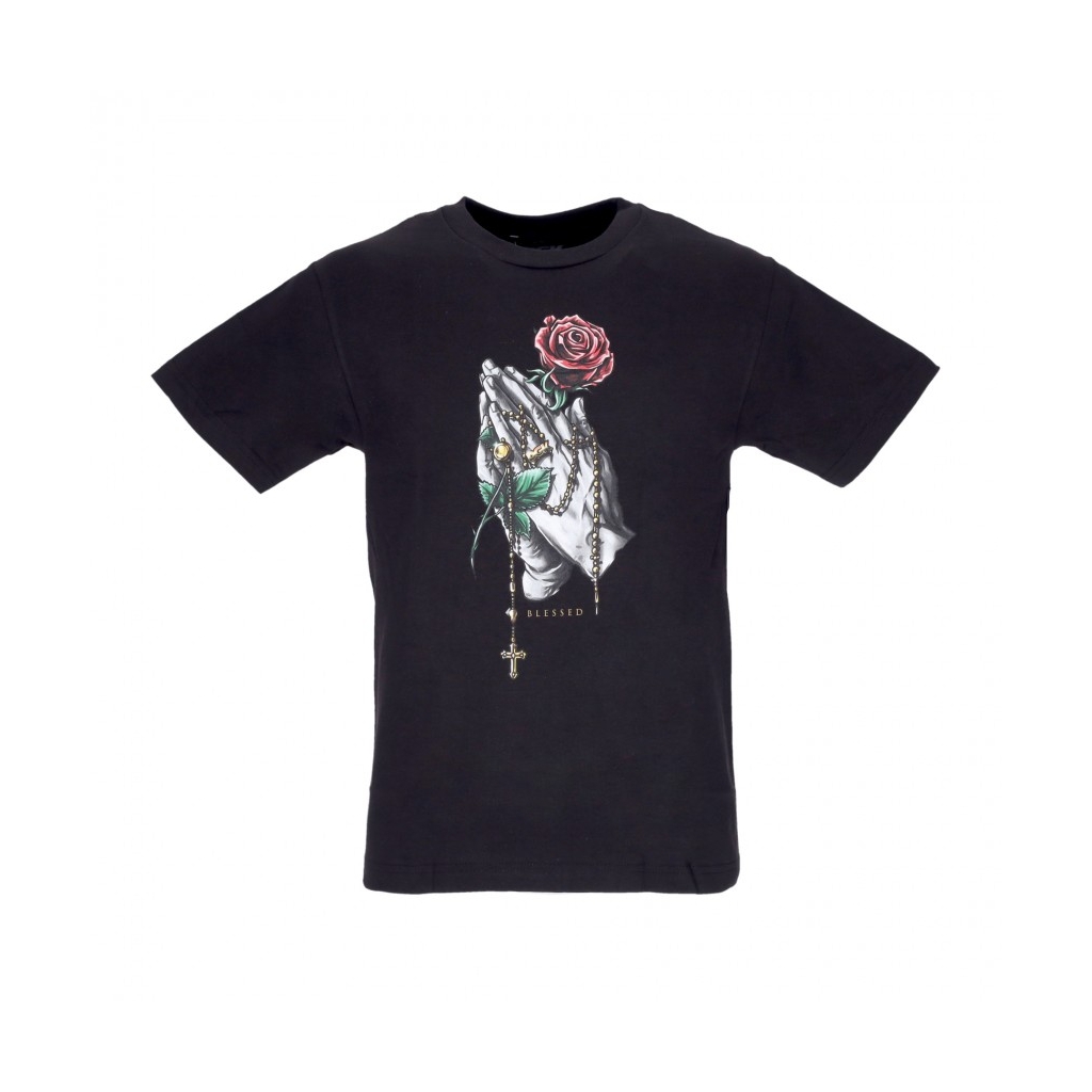 maglietta uomo rosary tee BLACK