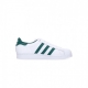 scarpa bassa uomo superstar CLOUD WHITE/COLLEGIATE GREEN/CLOUD WHITE