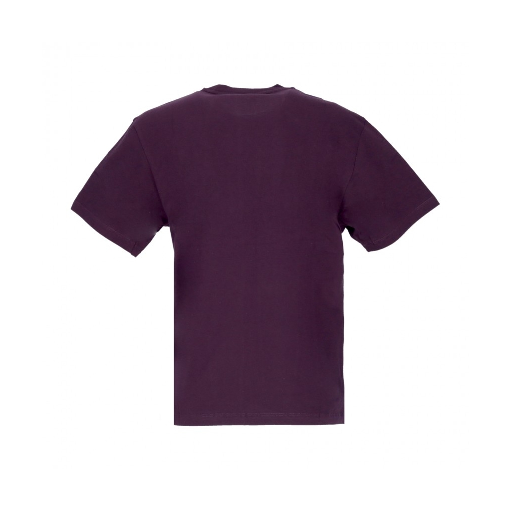 maglietta donna casey tee DARK PLUM/SILVER