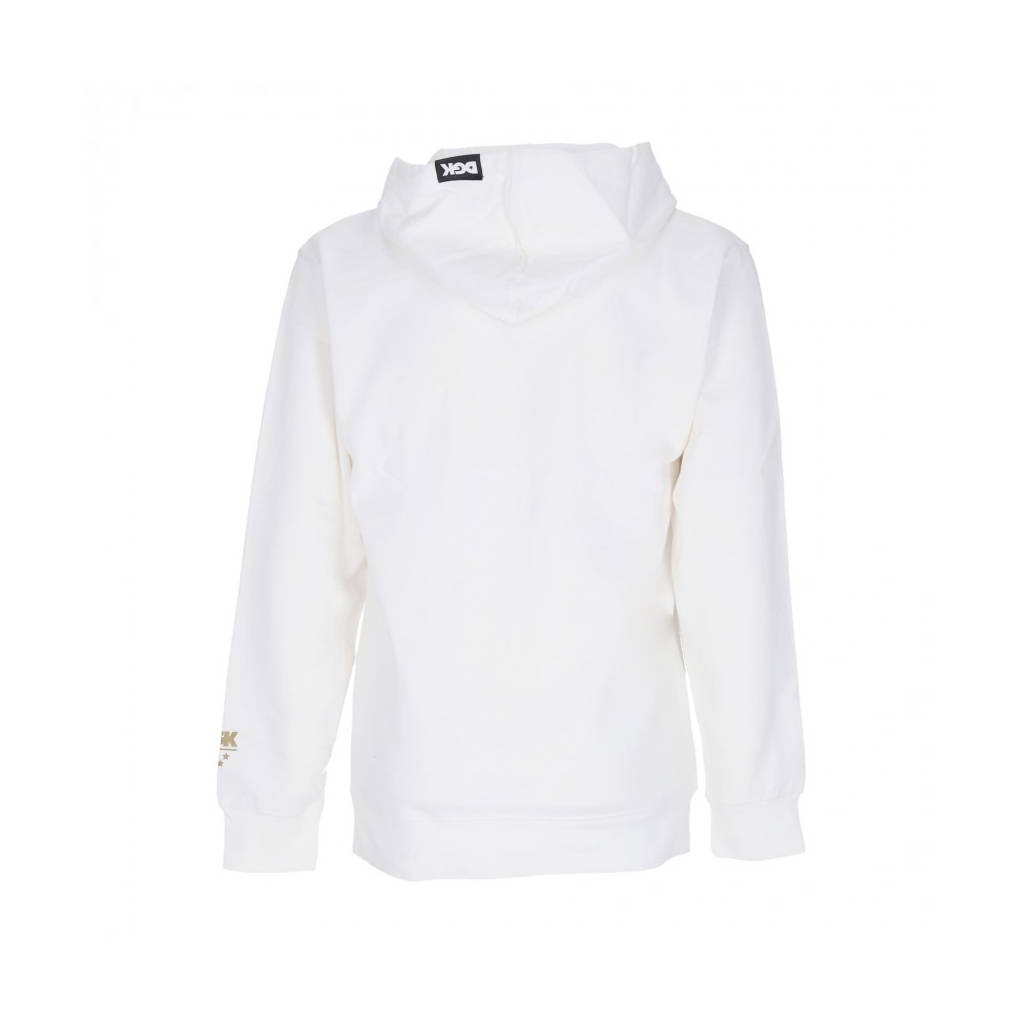 felpa cappuccio uomo working hooded fleece WHITE