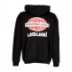 felpa cappuccio uomo worldwide locals hoodie BLACK