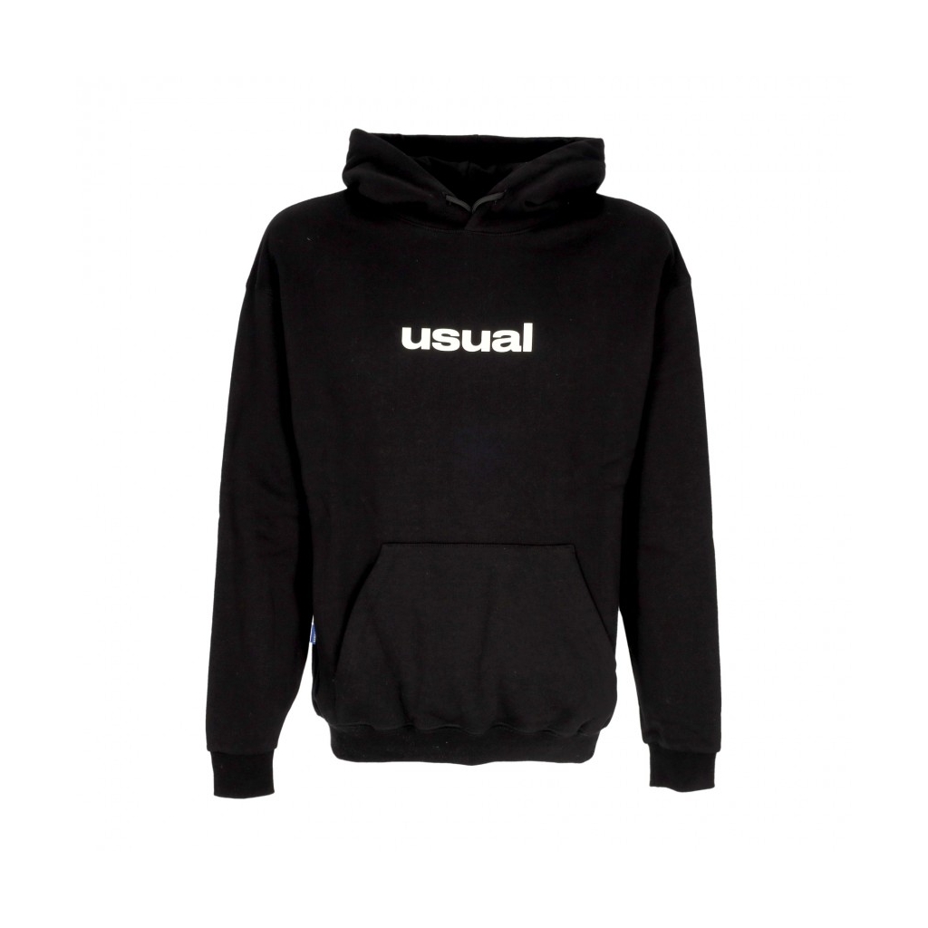 felpa cappuccio uomo worldwide locals hoodie BLACK