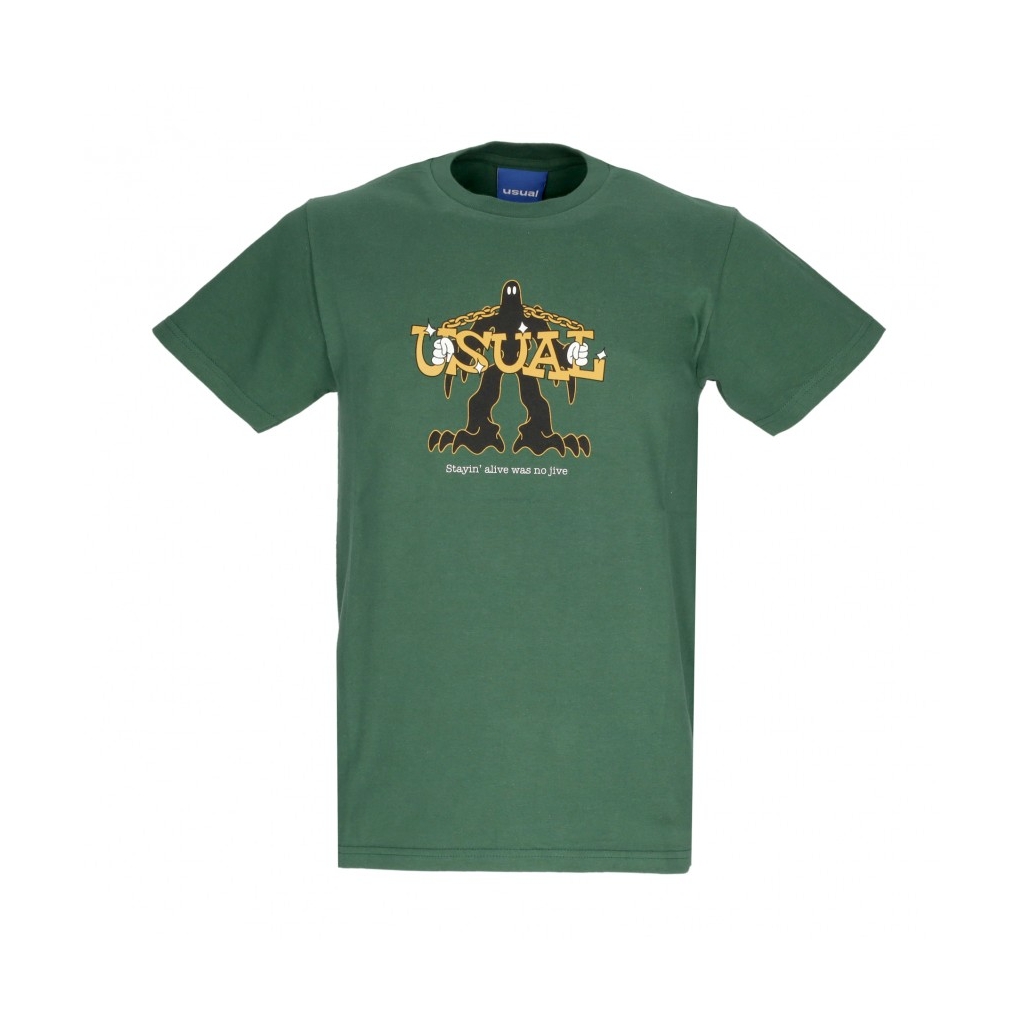 maglietta uomo jive tee BOTTLE GREEN