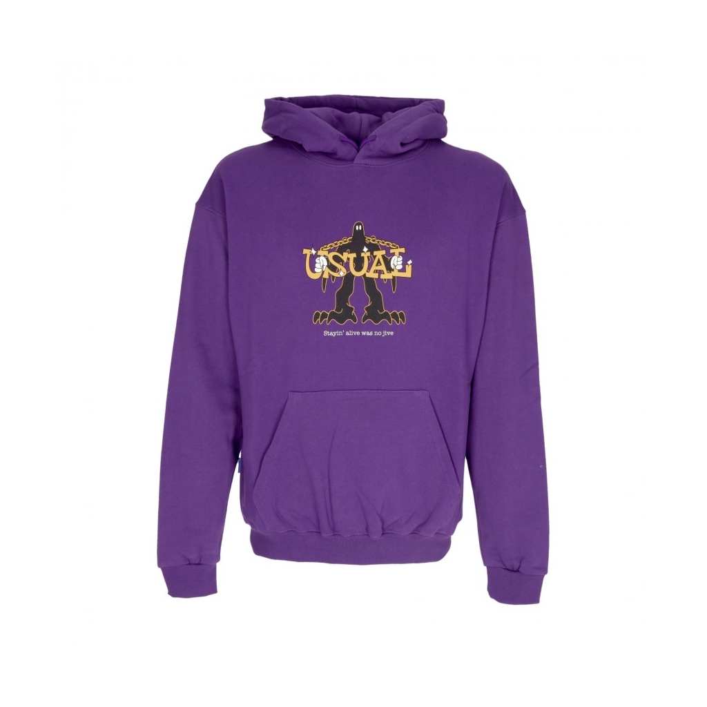 felpa cappuccio uomo jive hoodie PURPLE