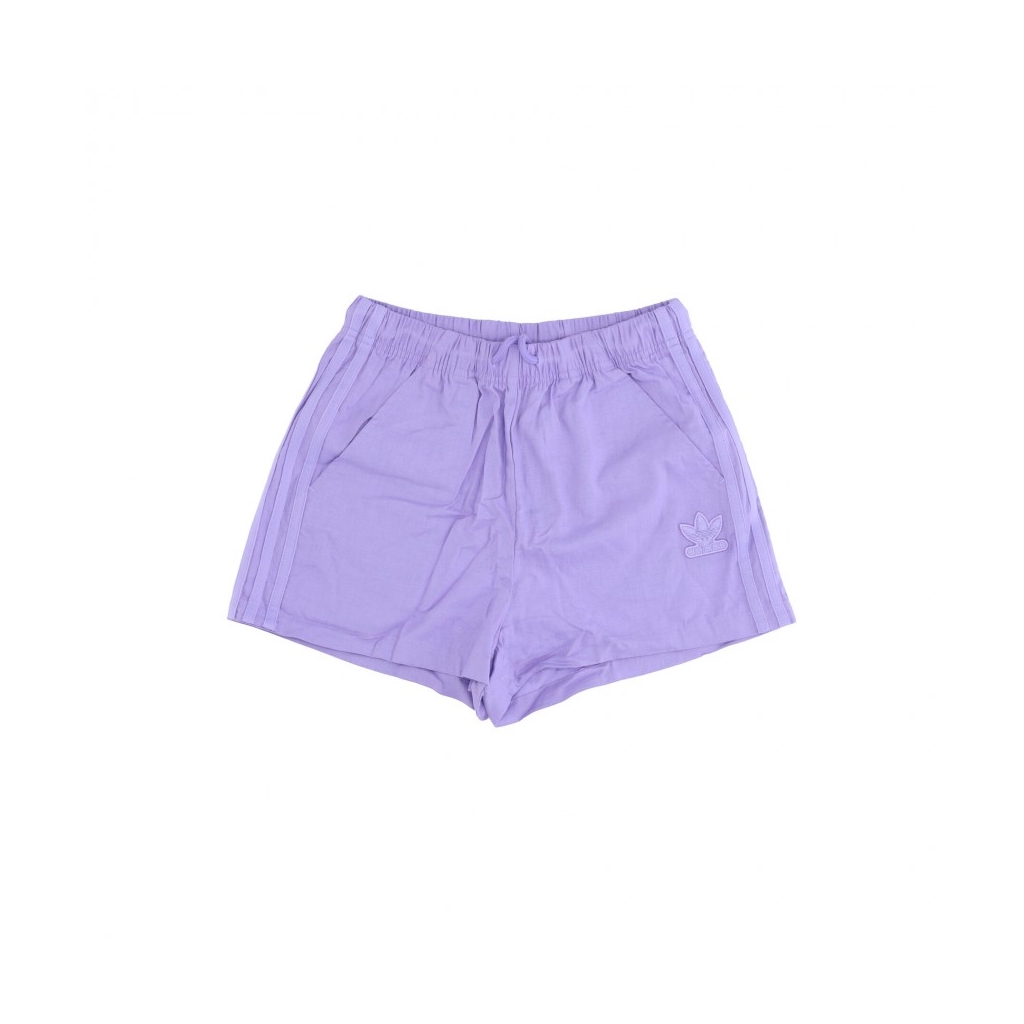 pantaloncino donna linen shorts LIGHT PURPLE