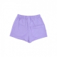 pantaloncino donna linen shorts LIGHT PURPLE