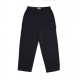 pantalone lungo donna ground work pant BLACK