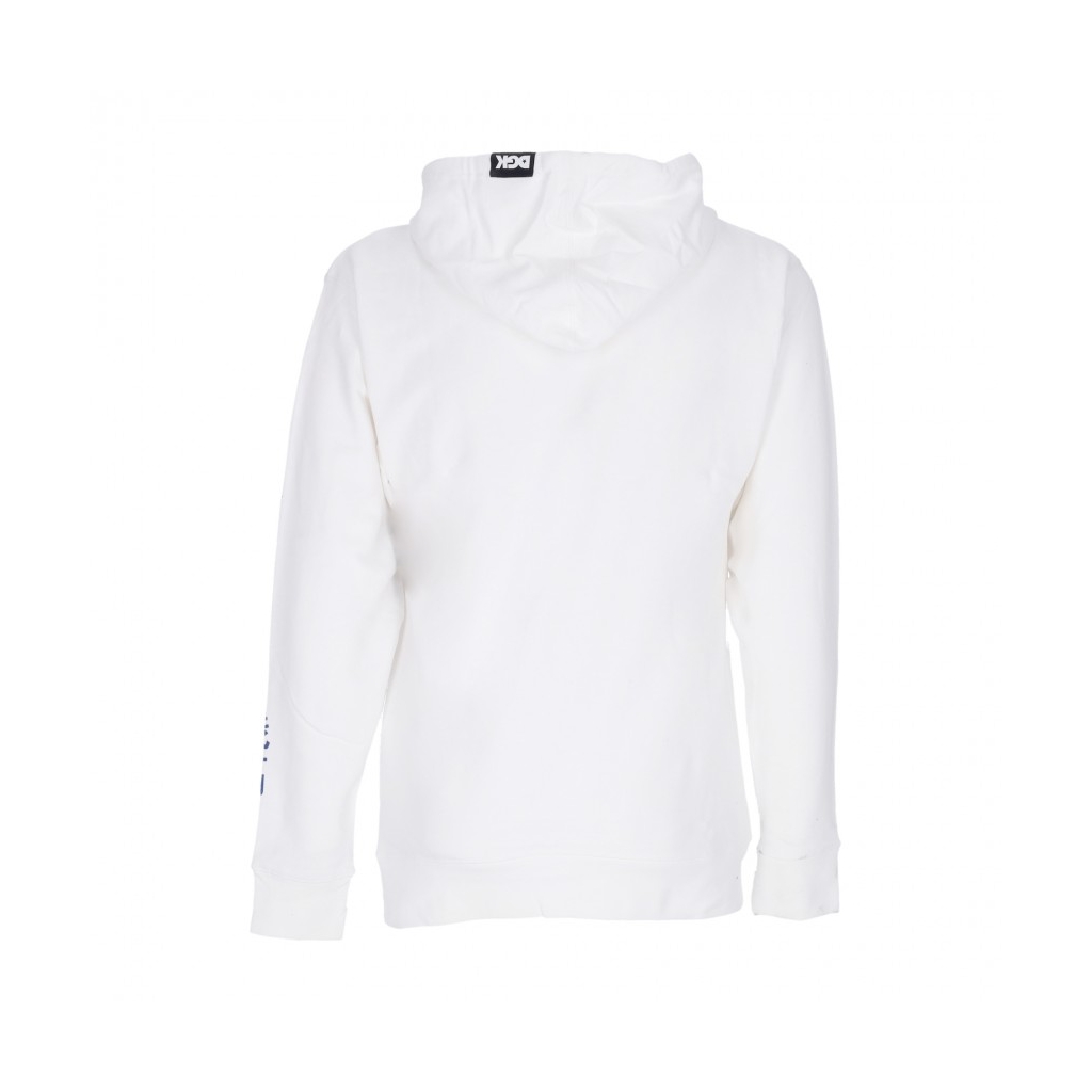 felpa cappuccio uomo big timers hooded fleece WHITE