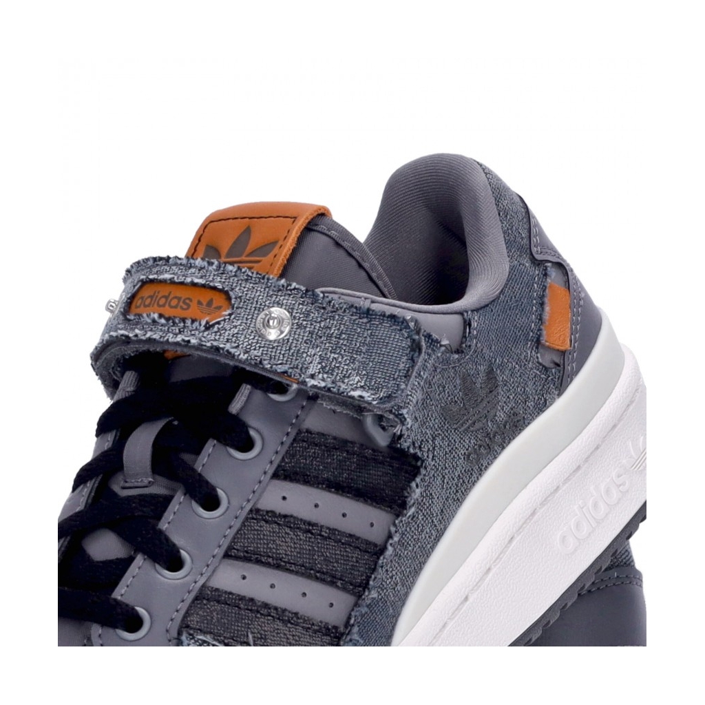 scarpa bassa uomo forum low GREY FIVE/CORE BLACK/CLOUD WHITE