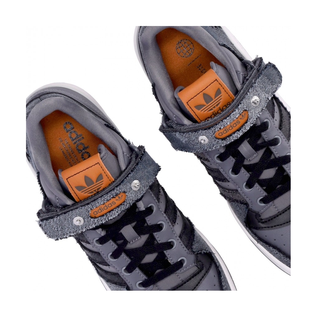 scarpa bassa uomo forum low GREY FIVE/CORE BLACK/CLOUD WHITE