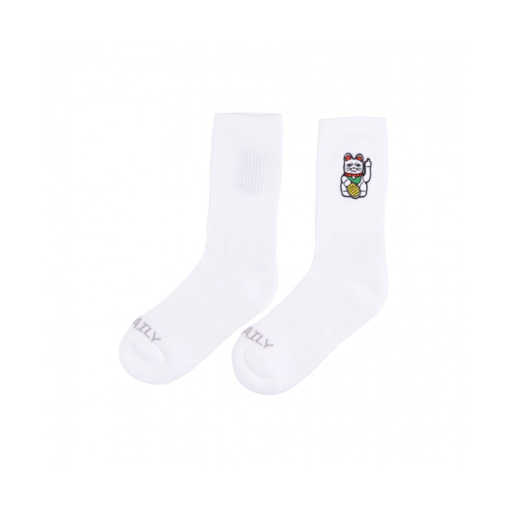 calza media uomo bye bye sock WHITE