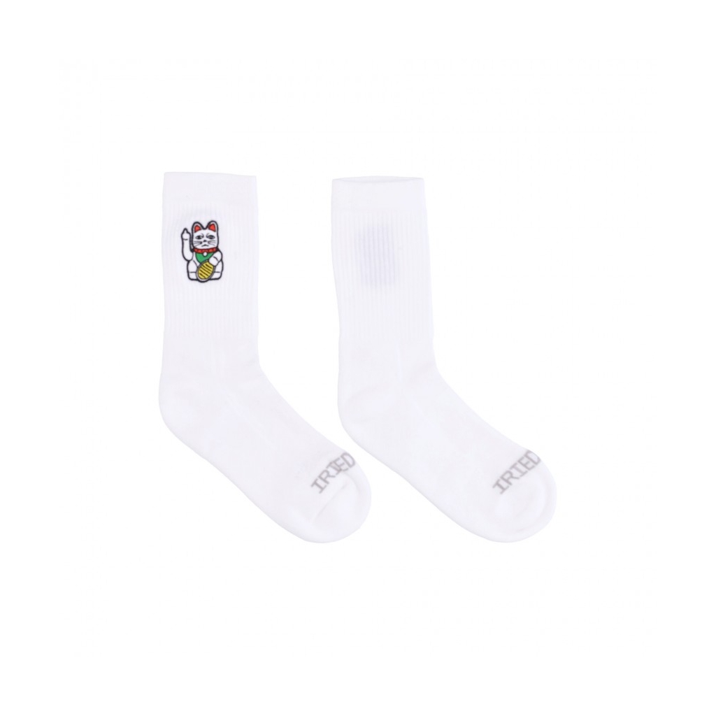 calza media uomo bye bye sock WHITE