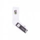 calza media uomo bye bye sock WHITE