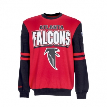 felpa girocollo uomo nfl all over crew 20 atlfal ORIGINAL TEAM COLORS