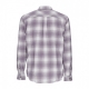 camicia manica lunga uomo l/s deaver shirt MISTY THISTLE