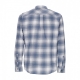 camicia manica lunga uomo l/s deaver shirt STORM BLUE