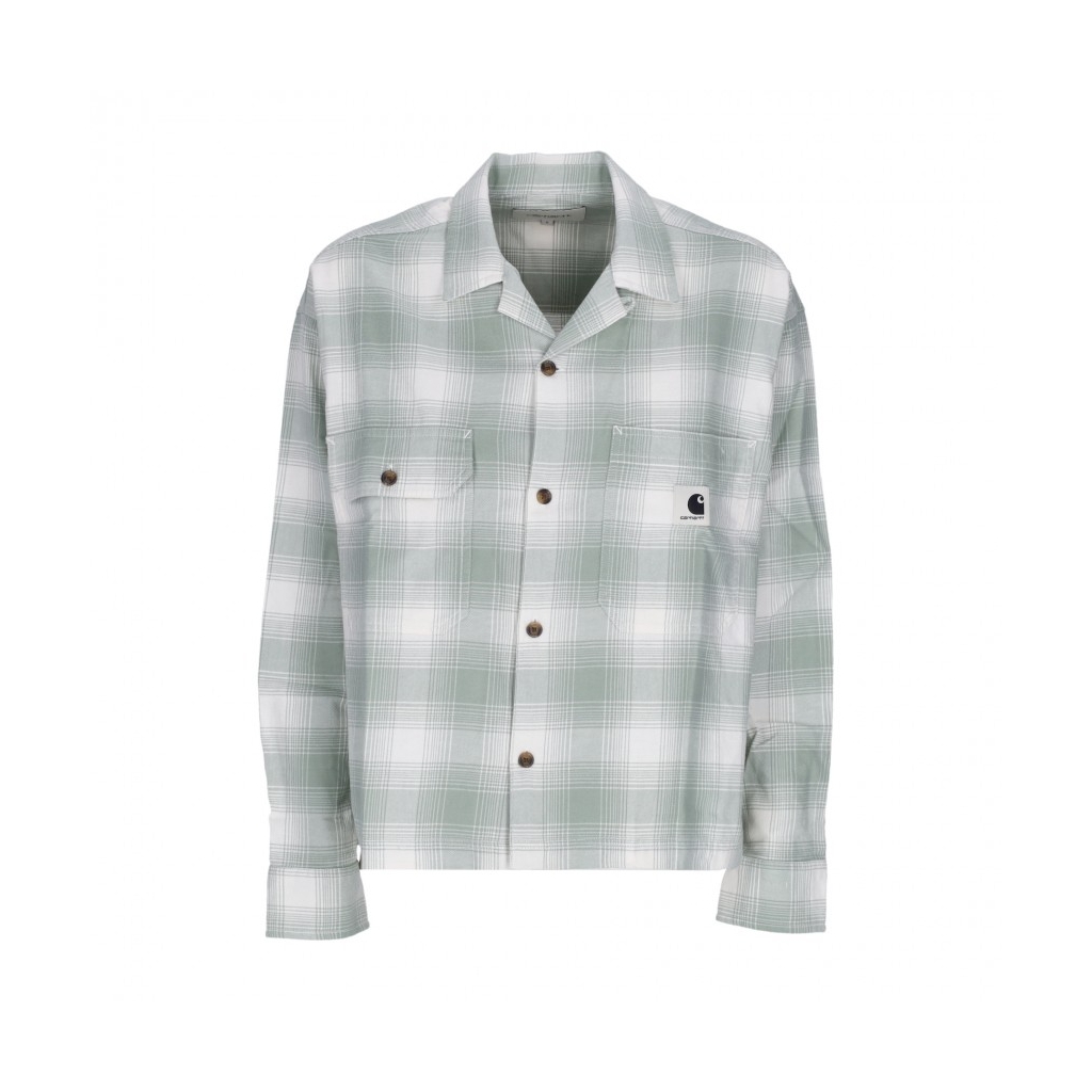 camicia manica lunga donna w l/s deaver shirt MISTY SAGE