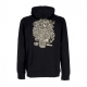 felpa cappuccio uomo bouquet hoodie x timber FLINT BLACK