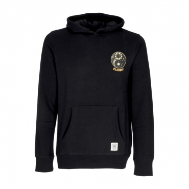 felpa cappuccio uomo balance hoodie x timber FLINT BLACK