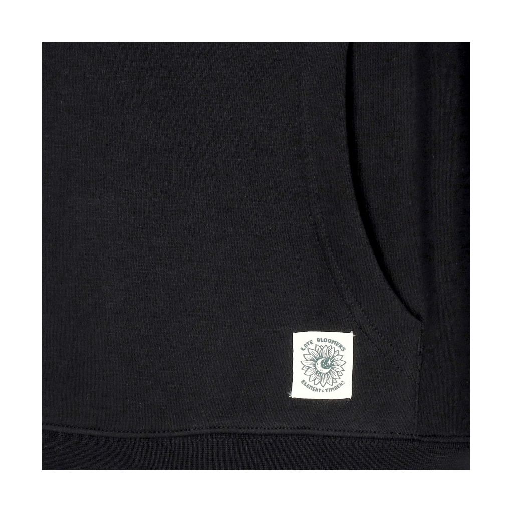 felpa cappuccio uomo balance hoodie x timber FLINT BLACK