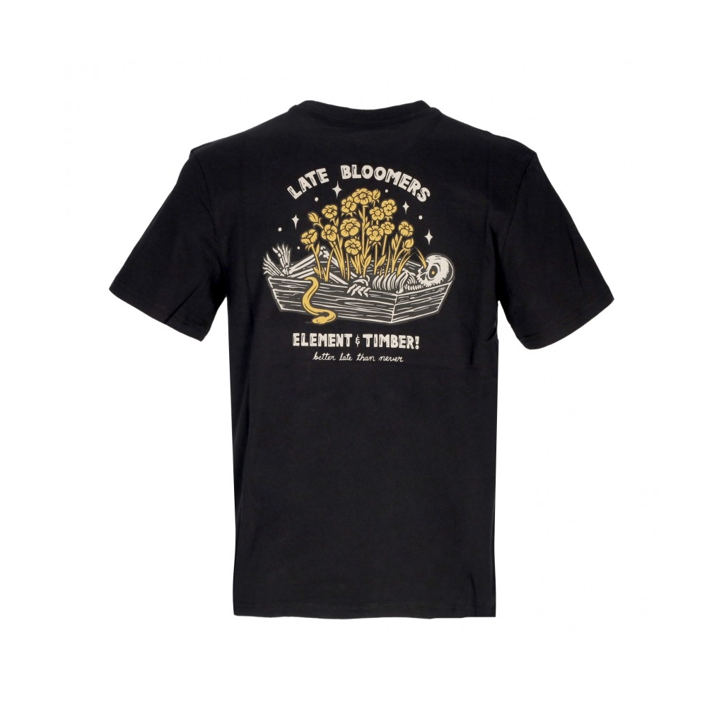 maglietta uomo coffin tee x timber FLINT BLACK