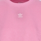 felpa girocollo corta donna adicolor essential sweatshirt BLISS PINK