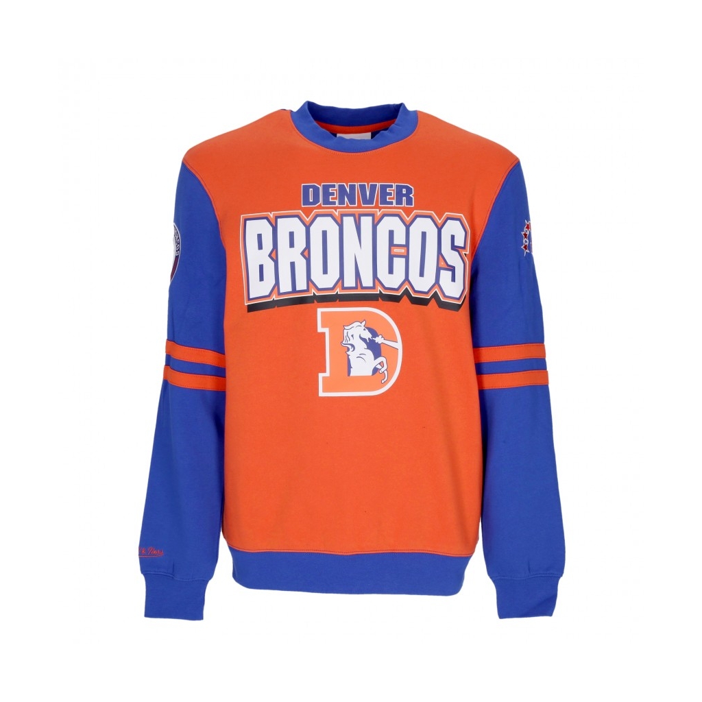 felpa girocollo uomo nfl all over crew 20 denbro ORIGINAL TEAM COLORS