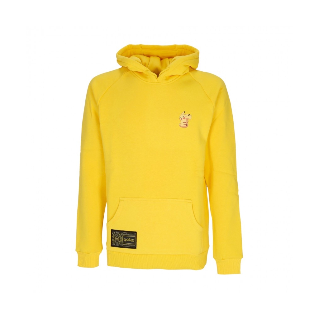 felpa cappuccio uomo dlynr x pokemon pikachu hoodie YELLOW