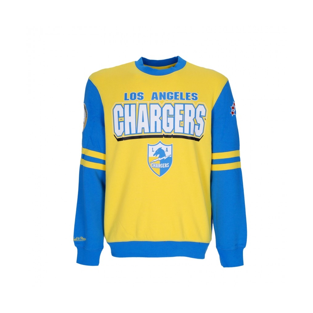 felpa girocollo uomo nfl all over crew 20 loscha ORIGINAL TEAM COLORS