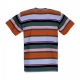 maglietta uomo stroming stripe tee DARK CEDAR MULTI