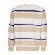 felpa girocollo uomo ender stripe crew specialty fleece IRISH CREAM MULTI