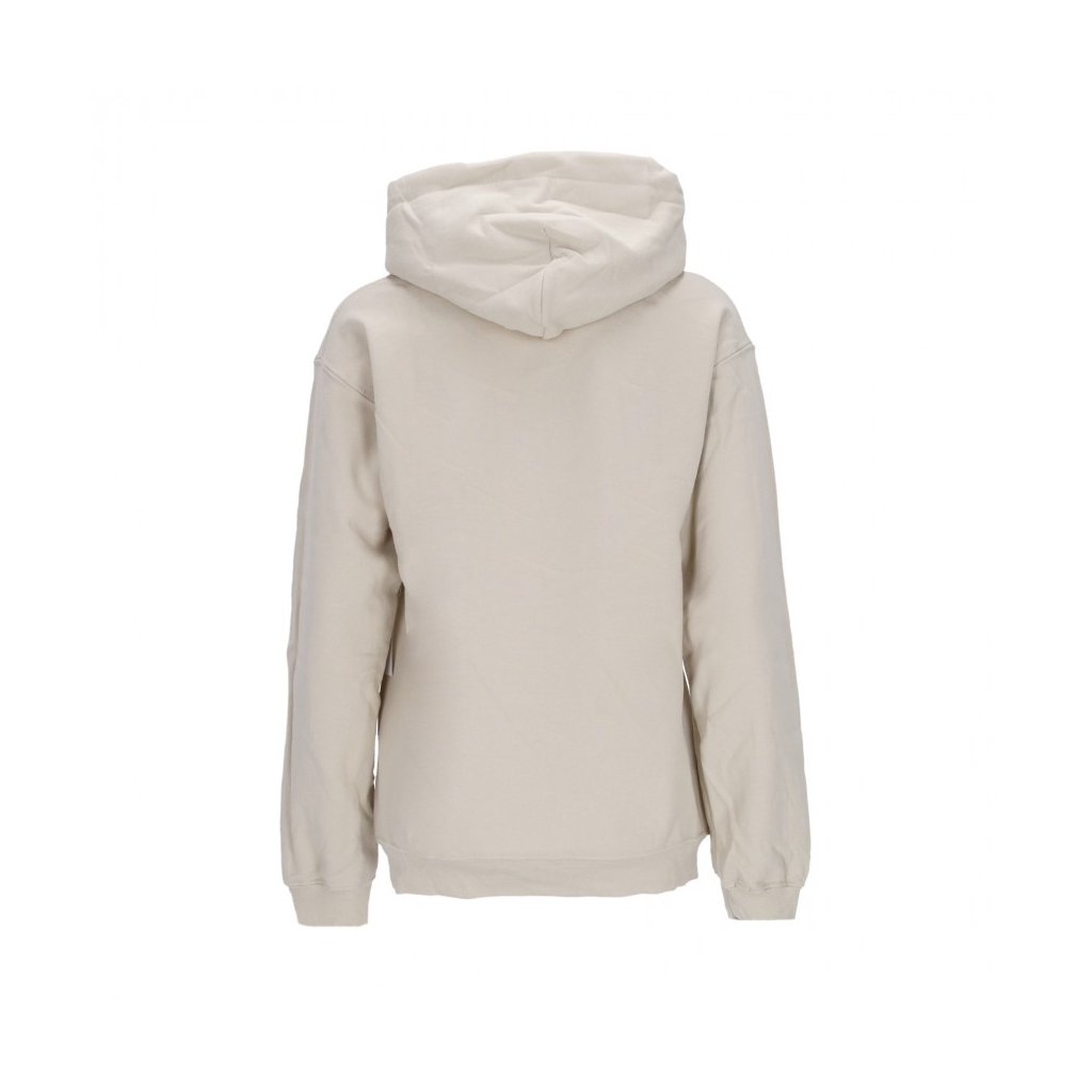 felpa cappuccio donna bird old school pullover hood SAND