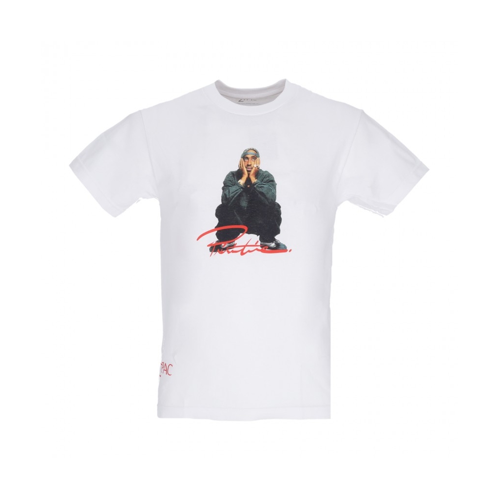 maglietta uomo shakur tee x tupac WHITE