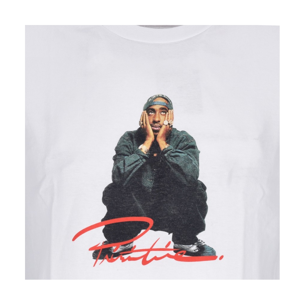 maglietta uomo shakur tee x tupac WHITE