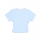 maglietta donna laced tee ALMOST BLUE