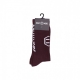 calza media uomo frontal hexagon socks BORDEAUX