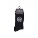 calza media uomo dlynr socks BLACK/WHITE