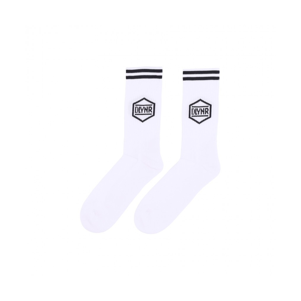 calza media uomo dlynr socks WHITE