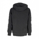 felpa cappuccio zip uomo refuge sherpa zip fleece BLACK HEATHER