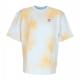 maglietta donna aop tee ALMOST BLUE/HAZY ORANGE