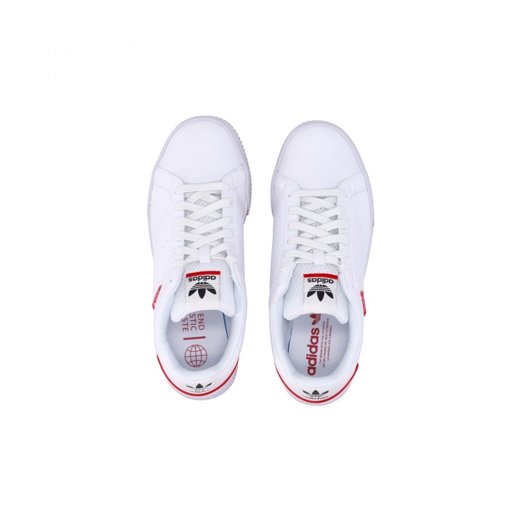 scarpa bassa uomo court tourino CLOUD WHITE/CLOUD WHITE/VIVID RED