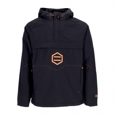 giaccone infilabile uomo anorak jacket BLACK/ORANGE