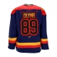 felpa tipo hockey uomo goat classic hockey crewneck BLUE/RED