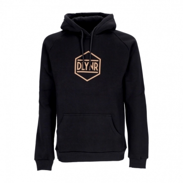 felpa cappuccio uomo logo hoodie BLACK